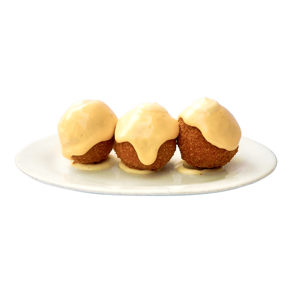 Bombas de la Ostia (ポテトと肉のフライボール)