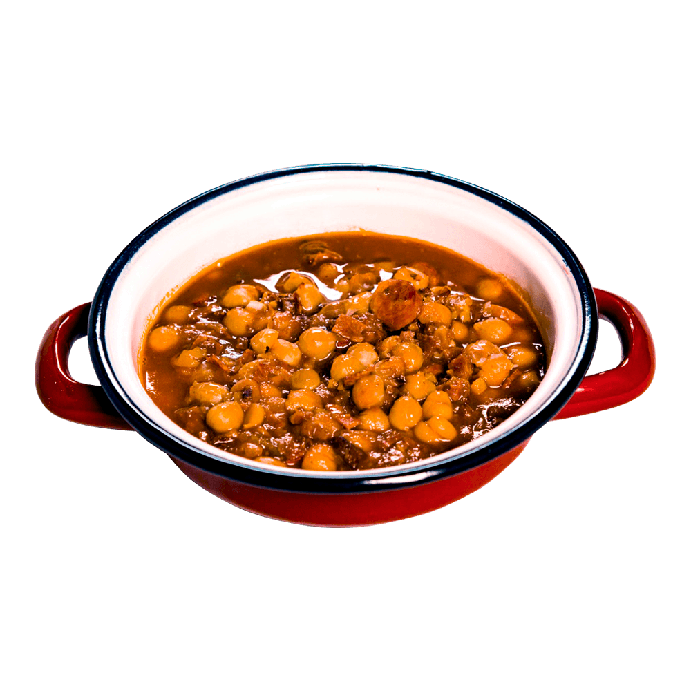 Garbanzos a la riojana (リオハ風ひよこ豆)